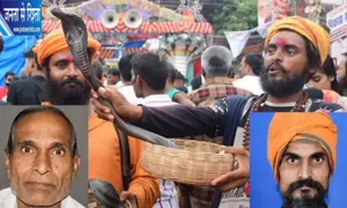 दुर्गा पंडाल में सांप का खेल पड़ा भारी, पिता-पुत्र की मौत दुर्गा पंडाल में सांप का खेल पड़ा भारी, पिता-पुत्र की मौत