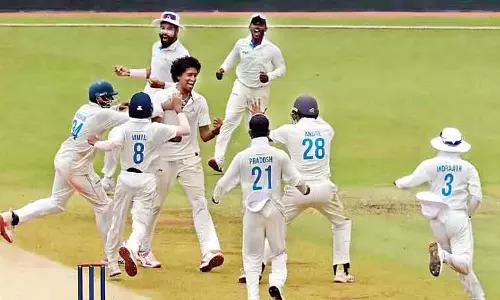 साई किशोर की हैट्रिक से जीता तमिलनाडु, उत्तराखंड पारी और 66 रन से हारा साई किशोर की हैट्रिक से जीता तमिलनाडु, उत्तराखंड पारी और 66 रन से हारा