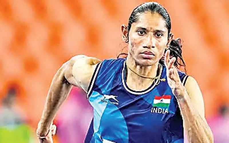 भारतीय एथलीट दीप्ति ने 400 मीटर दौड़ में रिकॉर्ड के साथ जीता सोना भारतीय एथलीट दीप्ति ने 400 मीटर दौड़ में रिकॉर्ड के साथ जीता सोना