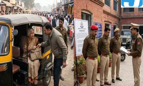 बुजुर्ग महिला की शिकायत पर लापरवाही, तीन पुलिसकर्मी निलंबित