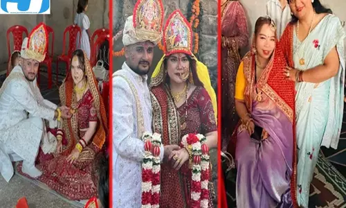 दुबई में हुआ प्यार, हल्द्वानी में लिए सात फेरे, थाईलैंड की मोराया बनीं नवीन की दुल्हन