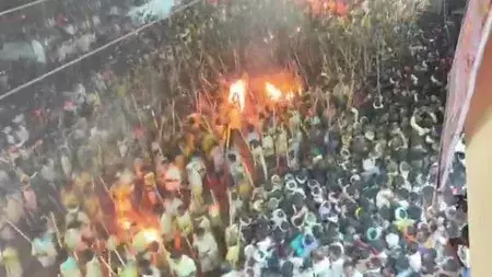 कुरनूल: पारंपरिक लाठी लड़ाई में 1 व्यक्ति की मौत, 100 घायल