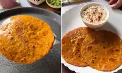 लौकी-गाजर और दाल से बनाएं हेल्दी पराठे