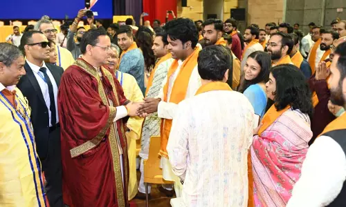 मुख्यमंत्री धामी ने यूपीईएस के 24वें दीक्षांत समारोह में किया प्रतिभाग