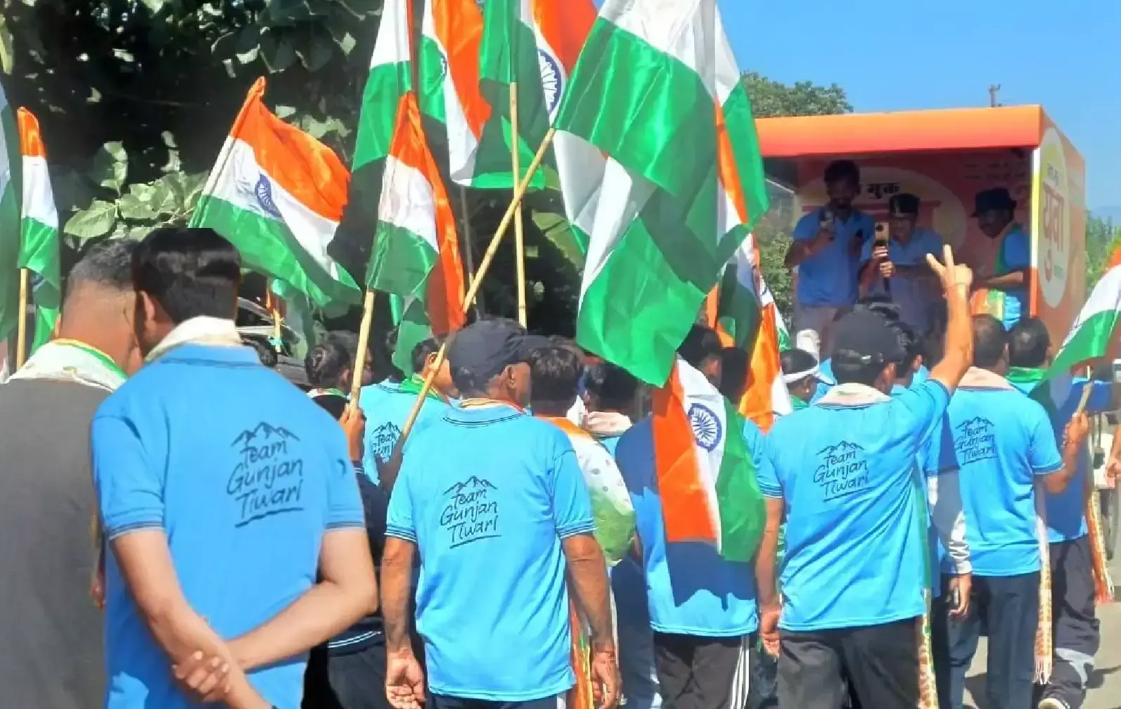 कोटाबाग में नशे के खिलाफ पदयात्रा, अभियान को मिला जनसमर्थन