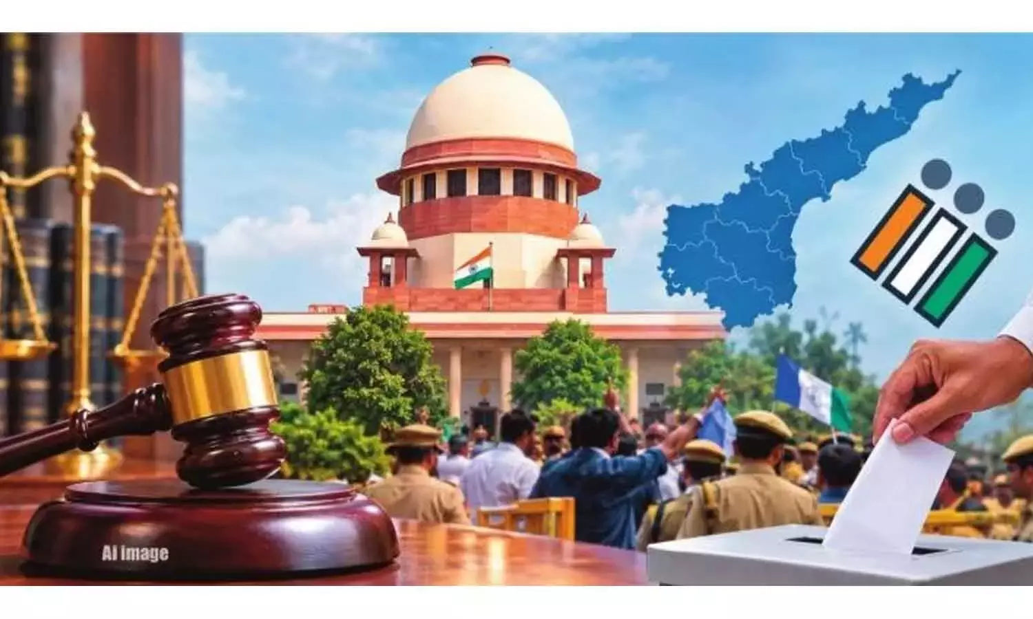 Andhra: एससी के आदेश के बाद एसईसी ने सभी यूएलबी में चुनाव प्रक्रिया रोक दी
