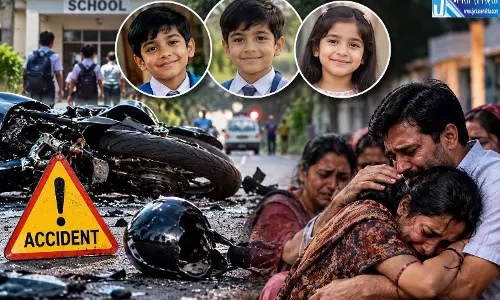भाई को स्कूल से लेने जाना बना आखिरी सफर, हादसे में तीन की मौत