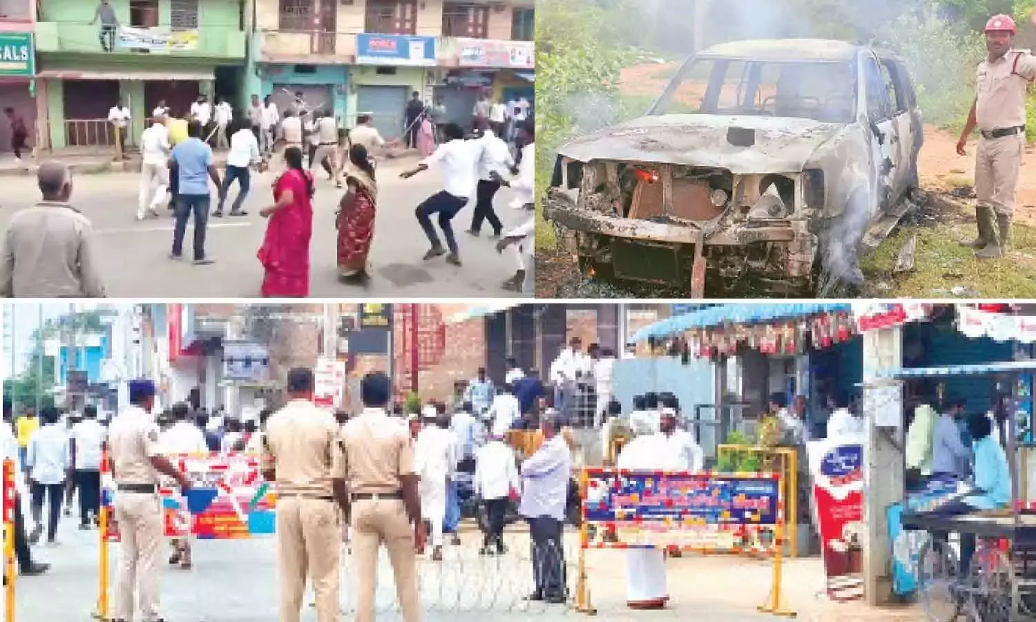 ZPTC, MPTC नामांकन प्रक्रिया शुरू होते ही हिंसा भड़क उठी
