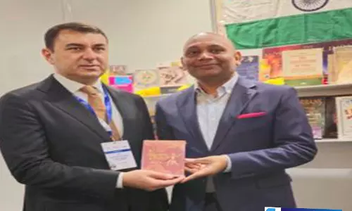 बाकू अंतरराष्ट्रीय पुस्तक मेले में दिखी भारत की सांस्कृतिक विरासत