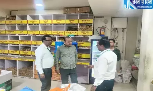 ब्लिंकिट पर खाद्य सुरक्षा विभाग का बड़ा एक्शन, 2.13 करोड़ की बिक्री पर रोक ब्लिंकिट पर खाद्य सुरक्षा विभाग का बड़ा एक्शन, 2.13 करोड़ की बिक्री पर रोक