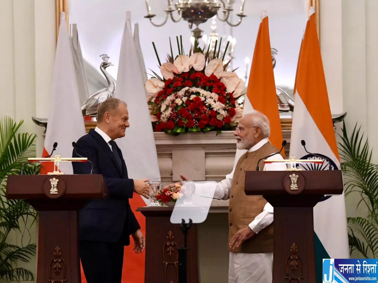 भारत पोलैंड मिलकर बढ़ाएंगे व्यापार पीएम मोदी का अहम बयान भारत पोलैंड मिलकर बढ़ाएंगे व्यापार पीएम मोदी का अहम बयान
