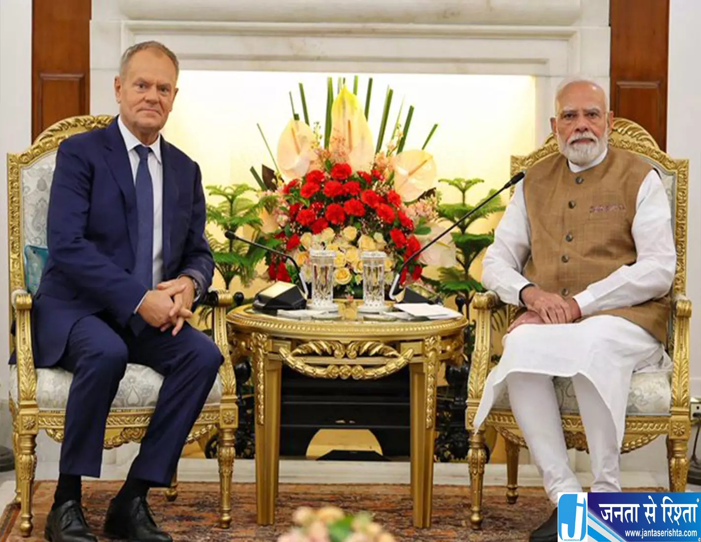 पीएम मोदी और डोनाल्ड टस्क की बड़ी बैठक व्यापार बढ़ाने पर बनी सहमति पीएम मोदी और डोनाल्ड टस्क की बड़ी बैठक व्यापार बढ़ाने पर बनी सहमति