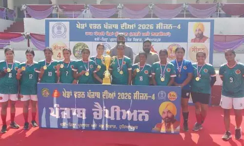 कपूरथला की बेटियों ने रचा इतिहास, फुटबॉल में जीता गोल्ड