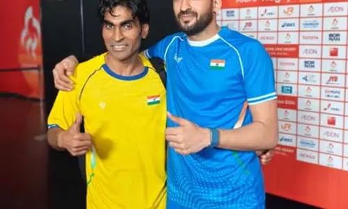एशियन पैरा गेम्स: पांचवें दिन की धमाकेदार शुरुआत, बैडमिंटन, आर्चरी, जैवलिन में आए गोल्ड और सिल्वर से पदकों का शतक पूरा एशियन पैरा गेम्स: पांचवें दिन की धमाकेदार शुरुआत, बैडमिंटन, आर्चरी, जैवलिन में आए गोल्ड और सिल्वर से पदकों का शतक पूरा
