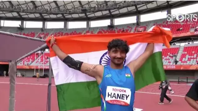 हेनी ने 60.49 मीटर दूर फेंका भाला, विश्व रिकॉर्ड के साथ स्वर्ण हेनी ने 60.49 मीटर दूर फेंका भाला, विश्व रिकॉर्ड के साथ स्वर्ण