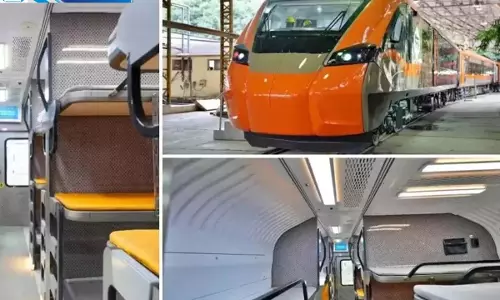 वाराणसी से दिल्ली के बीच दौड़ेगी वंदे भारत स्लीपर ट्रेन, 31 अक्टूबर को हो सकता है शुभारंभ वाराणसी से दिल्ली के बीच दौड़ेगी वंदे भारत स्लीपर ट्रेन, 31 अक्टूबर को हो सकता है शुभारंभ