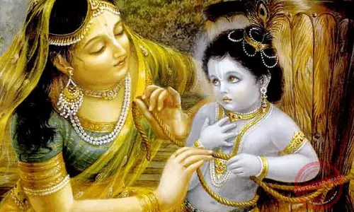 मां यशोदा के प्रेम में बंधे कान्हा, जानिए दामोदर मास की महिमा मां यशोदा के प्रेम में बंधे कान्हा, जानिए दामोदर मास की महिमा