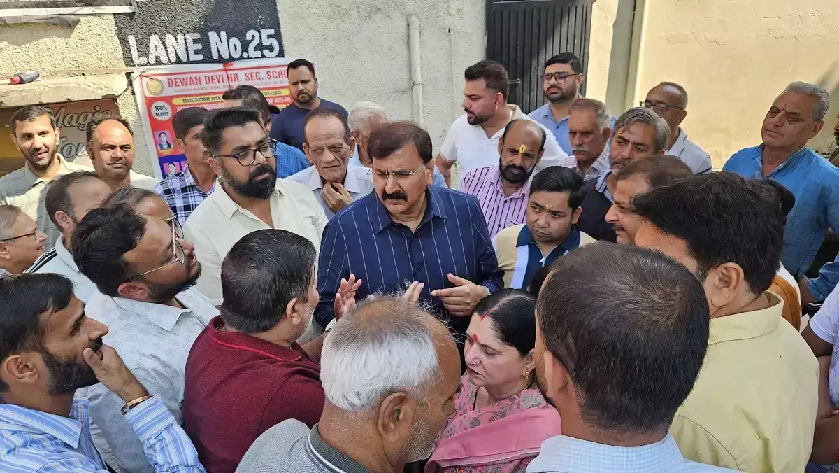 65 लाख की विकास योजनाओं से जम्मू पश्चिम में मजबूत होंगे बुनियादी ढांचे