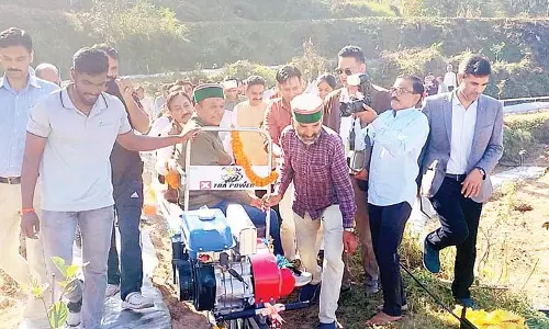 हिमाचल में पहली बागबानी मोनोरेल परियोजना शुरू हिमाचल में पहली बागबानी मोनोरेल परियोजना शुरू