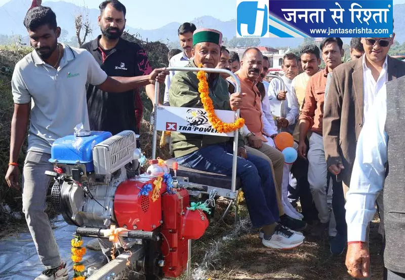 Himachal News: मंडी में बागवानी कार्यों के लिए 25 लीटर की मोनोरेल Himachal News: मंडी में बागवानी कार्यों के लिए 25 लीटर की मोनोरेल