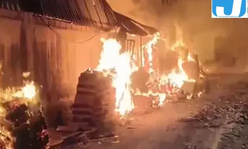 कच्छ की प्लाईवुड कंपनी में भीषण आग, हादसे की वजह स्पष्ट नहीं