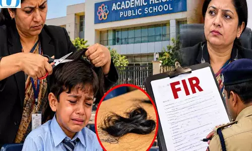 छत्तीसगढ़ में छात्र की चोटी बनाकर काटे बाल, प्राचार्य पर केस दर्ज