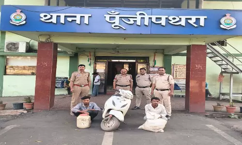 रायगढ़ में ऑपरेशन आघात के चलते 2 शराब तस्कर गिरफ्तार