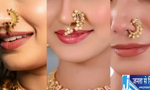 साड़ी हो या लहंगा करवा चौथ पर हर लुक में जचेंगी ये नथ साड़ी हो या लहंगा करवा चौथ पर हर लुक में जचेंगी ये नथ