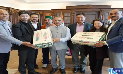 हिमाचल के पांगी सेब को मिली नई पहचान CM सुक्खू ने लॉन्च किया ब्रांड