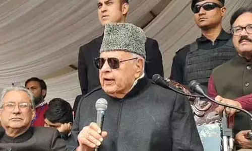 दिल्ली से न्याय की उम्मीद नहीं, लोगों को अपने हक के लिए लड़ना होगा: Farooq Abdullah दिल्ली से न्याय की उम्मीद नहीं, लोगों को अपने हक के लिए लड़ना होगा: Farooq Abdullah