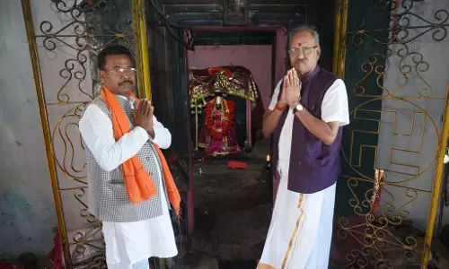 सांसद बृजमोहन अग्रवाल का बस्तर प्रवास, मां दंतेश्वरी के दर पर नवाया शीश