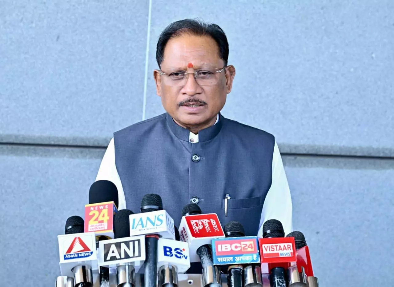 CM विष्णु देव साय का आज महासमुंद और दुर्ग दौरा, इन कार्यक्रमों में होंगे शामिल CM विष्णु देव साय का आज महासमुंद और दुर्ग दौरा, इन कार्यक्रमों में होंगे शामिल
