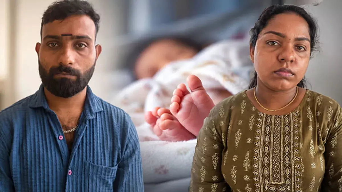 शराबी पिता ने 4 महीने के बच्चे की हत्या की; मां गिरफ्तार शराबी पिता ने 4 महीने के बच्चे की हत्या की; मां गिरफ्तार