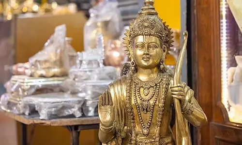 हैदराबाद में भगवान राम की मूर्ति हटाने पर विवाद, भाजपा और विहिप नाराज हैदराबाद में भगवान राम की मूर्ति हटाने पर विवाद, भाजपा और विहिप नाराज