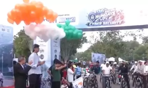 संडे ऑन साइकिल कार्यक्रम शारीरिक और मानसिक स्वास्थ्य के लिए जरूरी: नेशनल बास्केटबॉल खिलाड़ी आर्यन कुमार