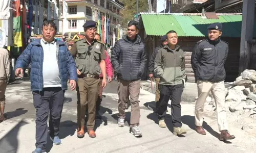 मंगन प्रशासन ने लाचेन-लाचुंग में किया संयुक्त निरीक्षण