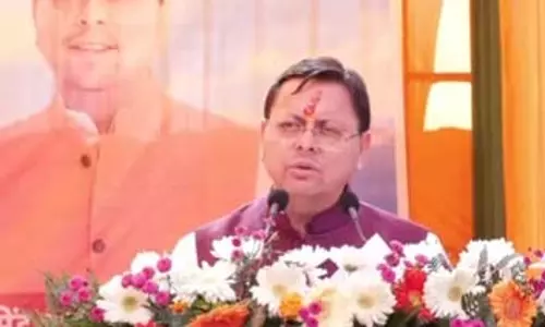देवभूमि के स्वाभिमान पर एक इंच भी पीछे नहीं हटेंगे: सीएम धामी देवभूमि के स्वाभिमान पर एक इंच भी पीछे नहीं हटेंगे: सीएम धामी