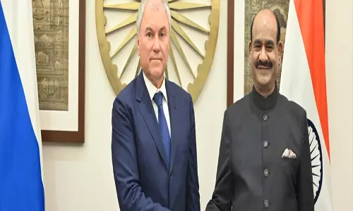 ओम बिड़ला और वोलोदिन की मुलाकात भारत रूस संसदीय संबंधों पर चर्चा ओम बिड़ला और वोलोदिन की मुलाकात भारत रूस संसदीय संबंधों पर चर्चा