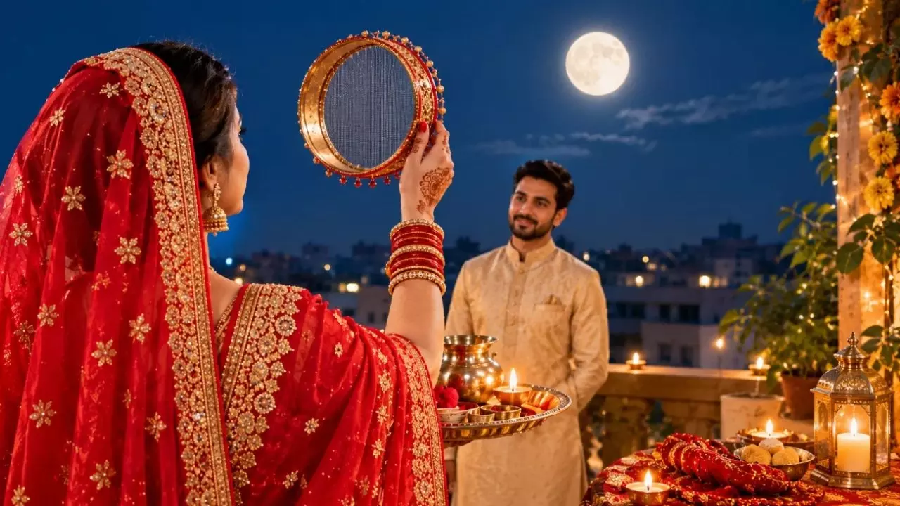 आखिर करवा चौथ पर ही क्यों होती है चांद के दीदार में देरी? आखिर करवा चौथ पर ही क्यों होती है चांद के दीदार में देरी?