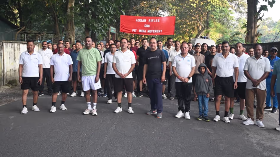 अगरतला और लोकरा में दौड़: असम राइफल्स का फिट इंडिया फ्रीडम रन 7.0 अगरतला और लोकरा में दौड़: असम राइफल्स का फिट इंडिया फ्रीडम रन 7.0