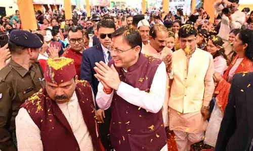मुख्यमंत्री धामी ने पिथौरागढ़ को दी 284 करोड़ से अधिक की विकास योजनाओं की सौगात