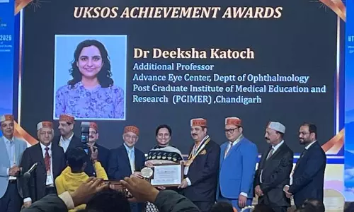 बेटी डॉ. दीक्षा कटोच को मिला प्रतिष्ठित सम्मान, PGI चंडीगढ़ में हैं अतिरिक्त प्रोफेसर