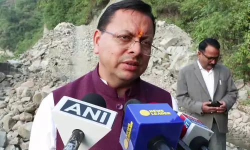 अमृतपुर बाईपास सड़क का सीएम धामी ने किया निरीक्षण