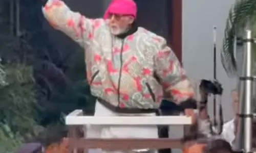 धमकियों के बीच अमिताभ बच्चन ने जारी रखा संडे दर्शन धमकियों के बीच अमिताभ बच्चन ने जारी रखा संडे दर्शन