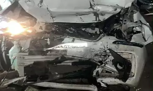 तेज रफ्तार कार ने बाइक को मारी टक्कर, माइंस कर्मचारी की मौत तेज रफ्तार कार ने बाइक को मारी टक्कर, माइंस कर्मचारी की मौत