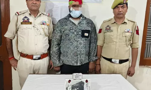 जम्मू में नशा तस्करी की जांच में पिस्तौल और कारतूस बरामद
