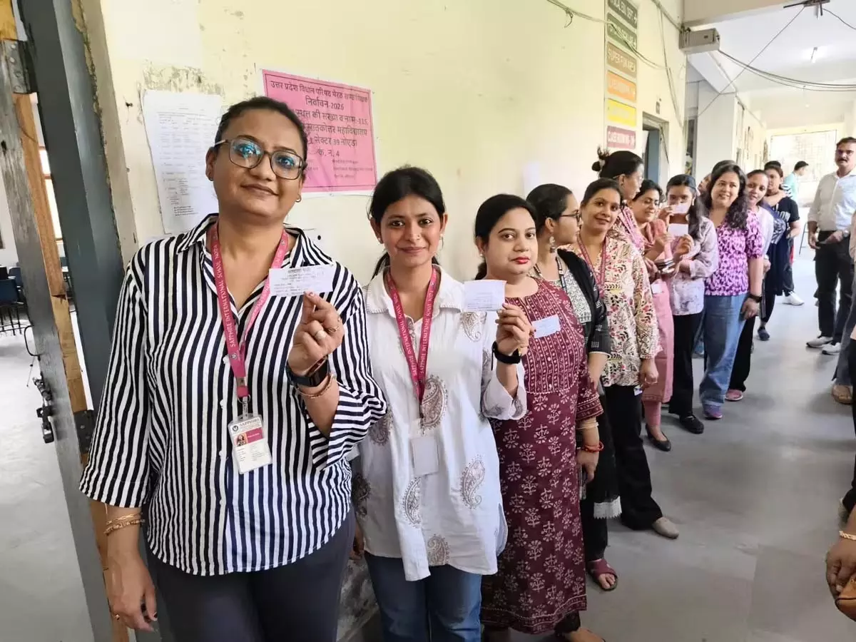 यूपी विधान परिषद चुनाव में 54.58% वोटिंग, गोरखपुर-फैजाबाद सबसे आगे यूपी विधान परिषद चुनाव में 54.58% वोटिंग, गोरखपुर-फैजाबाद सबसे आगे