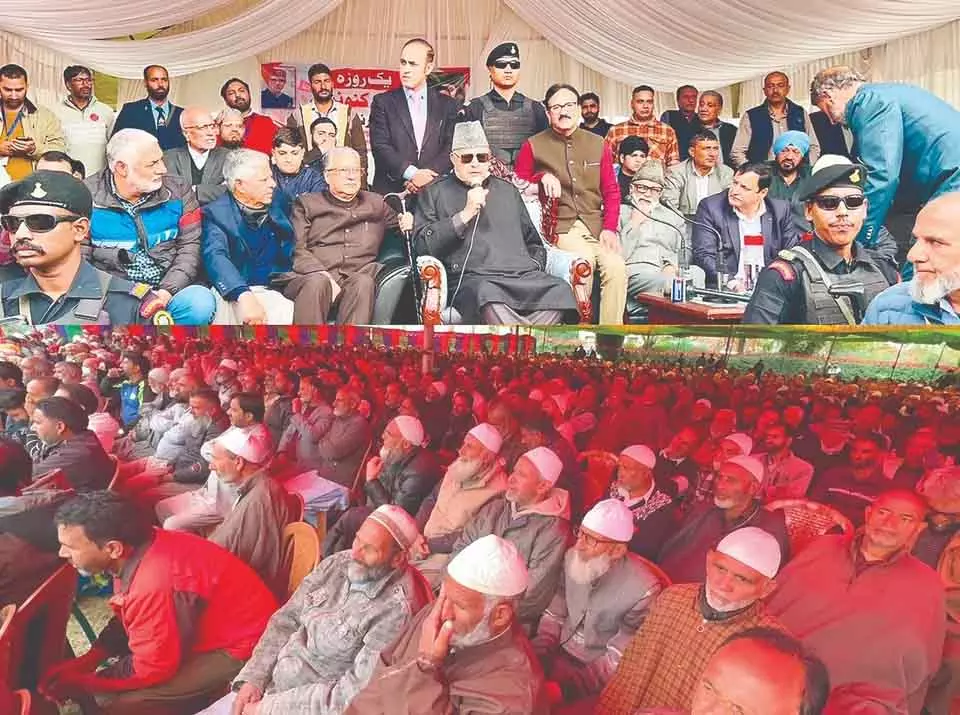 पाकिस्तान पर फारूक के बयान से बीजेपी नाराज पाकिस्तान पर फारूक के बयान से बीजेपी नाराज