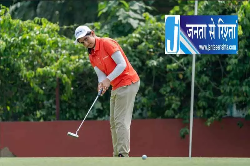 13 साल की ओजस्विनी ने गोल्फ में रचा इतिहास 13 साल की ओजस्विनी ने गोल्फ में रचा इतिहास