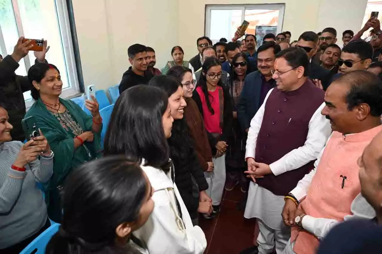 मुख्यमंत्री धामी ने किया पिथौरागढ़ मेडिकल कॉलेज का स्थलीय निरीक्षण मुख्यमंत्री धामी ने किया पिथौरागढ़ मेडिकल कॉलेज का स्थलीय निरीक्षण
